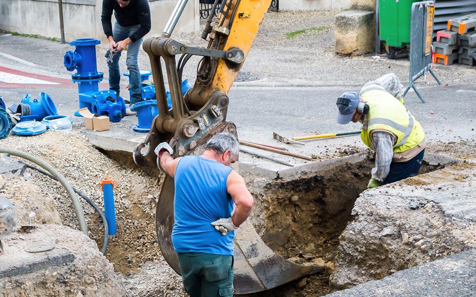 travaux assainissement prix Sartrouville